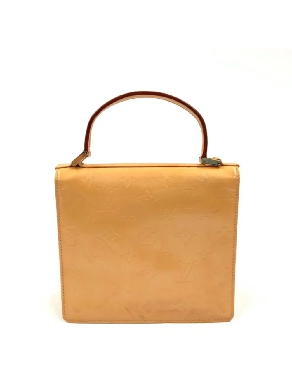 Louis Vuitton Monogram Vernis Spring Street Tote Yellow Delivery As